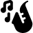 ícone de saxonfone